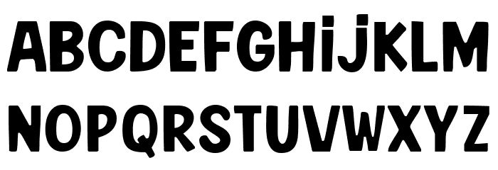 Every Run Regular Font LOWERCASE