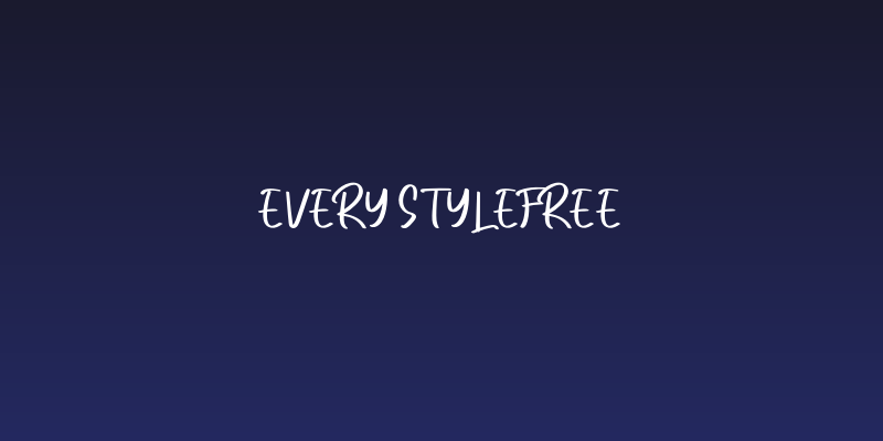Every StyleFree Social Header