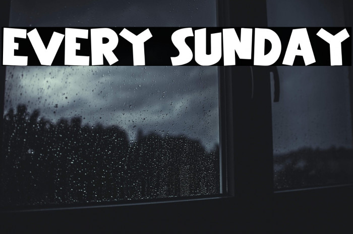 Every Sunday Example 3