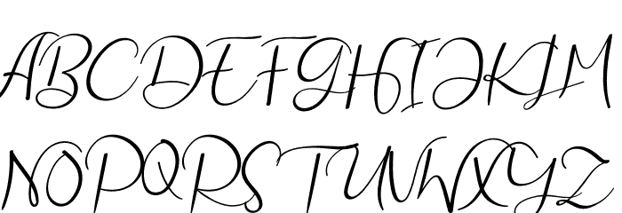 Every Way Font UPPERCASE