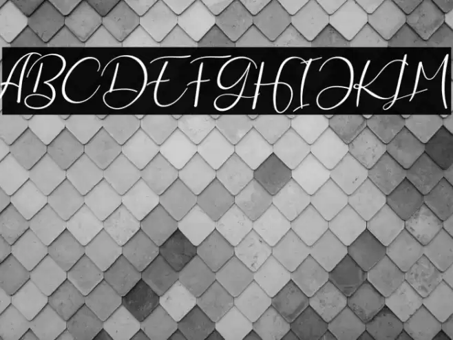 Every Way फ़ॉन्ट examples