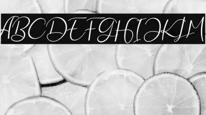 Every Way फ़ॉन्ट examples