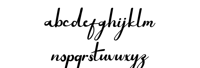 Every Way Font LOWERCASE