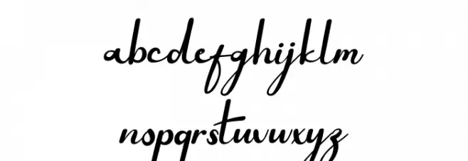 Every Way 字体 小写