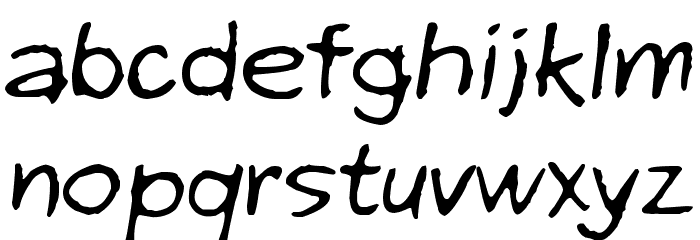 Every end is a new beginning Font LOWERCASE