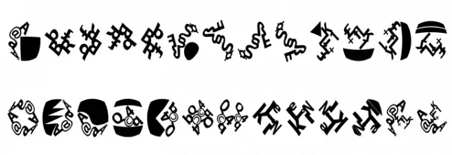 EveryLetterAPicture خط أحرف كبيرة