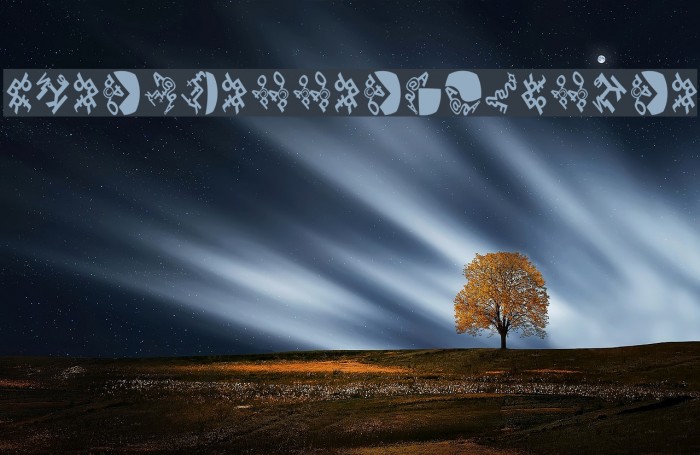 EveryLetterAPicture Font examples