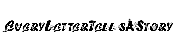 EveryLetterTellsAStory  Fuentes Gratis Descargar