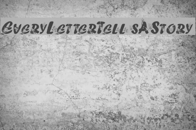 EveryLetterTellsAStory Example 1