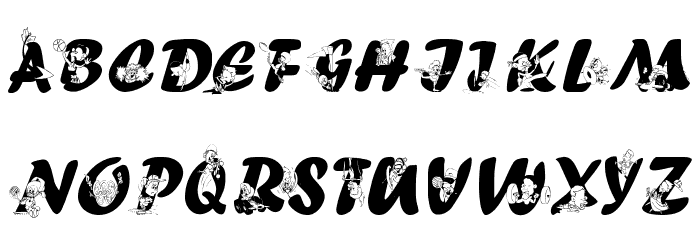 EveryLetterTellsAStory Font LOWERCASE
