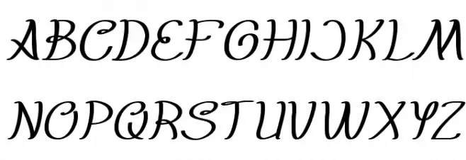 Everybody-Italic Fonte MAIÚSCULAS