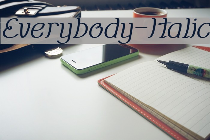 Everybody-Italic Example 2