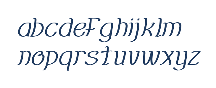 Everybody-Italic Lowercase