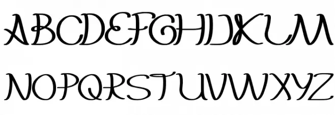 Everybody Шрифта ВЕРХНИЙ