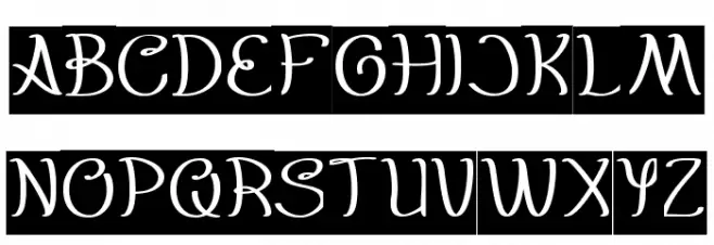 EverybodyInverse Fonte MAIÚSCULAS
