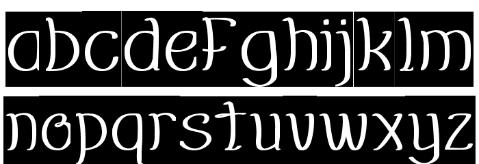 EverybodyInverse Font LOWERCASE