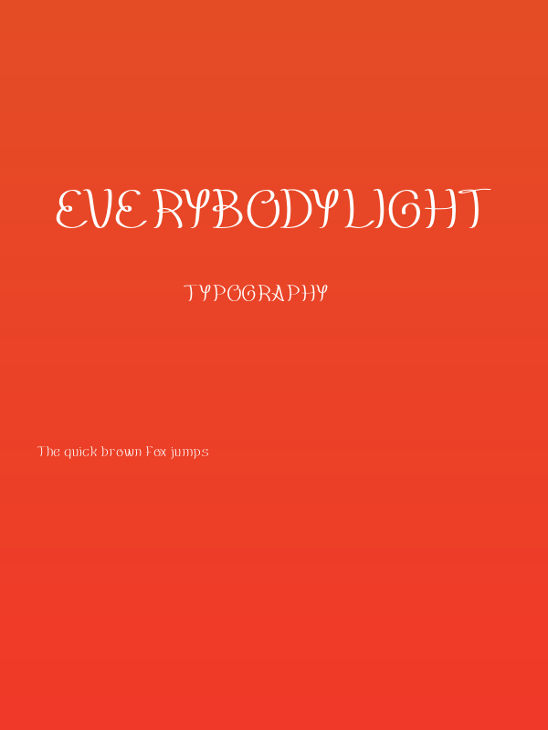 EverybodyLight Poster