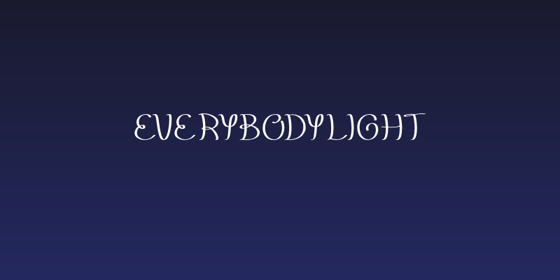 EverybodyLight Social Header
