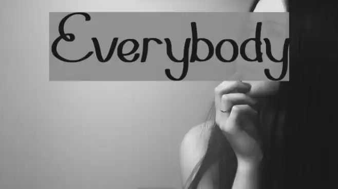 Everybody Font examples