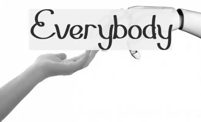Everybody Font examples