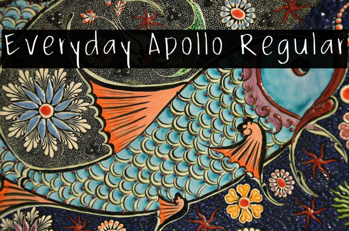 Everyday Apollo Regular Fuentes examples