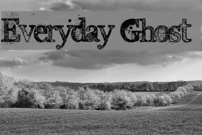 Everyday Ghost Example 2