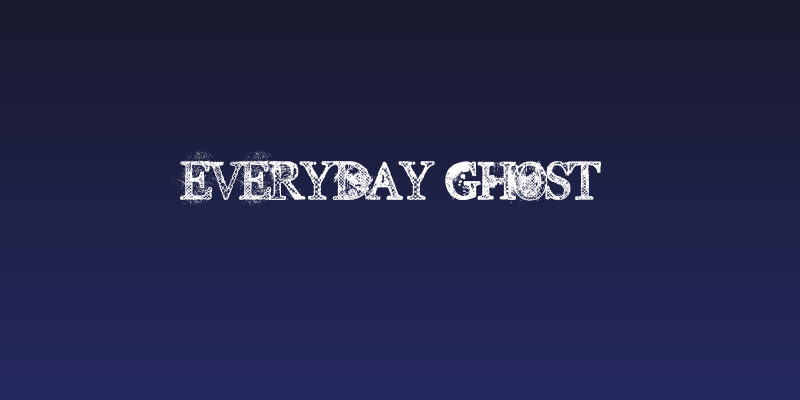 Everyday Ghost Social Header