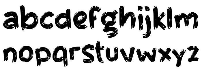 Everyday Yesterday Font LOWERCASE