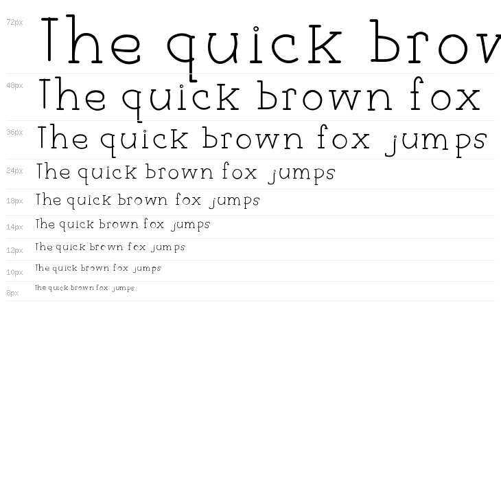 EverydayTypo Waterfall