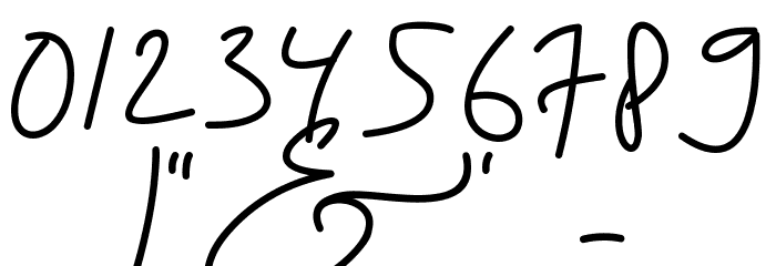 Everylove Font OTHER CHARS