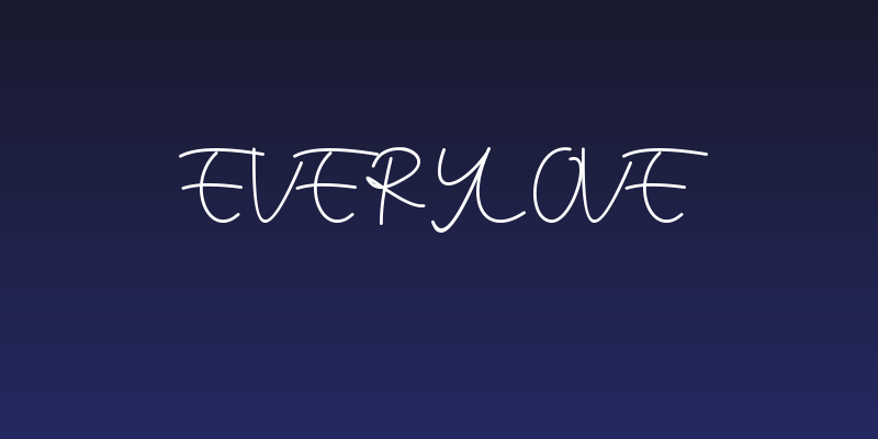 Everylove Social Header