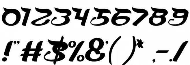 Everyone Heart Font OTHER CHARS