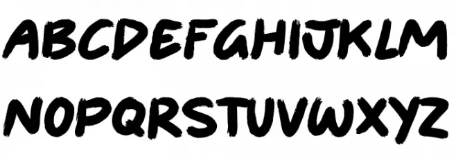 Everyone and Anyone Schriftart Gro&szlig;