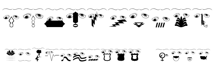 EverypictTells a Story Font OTHER CHARS