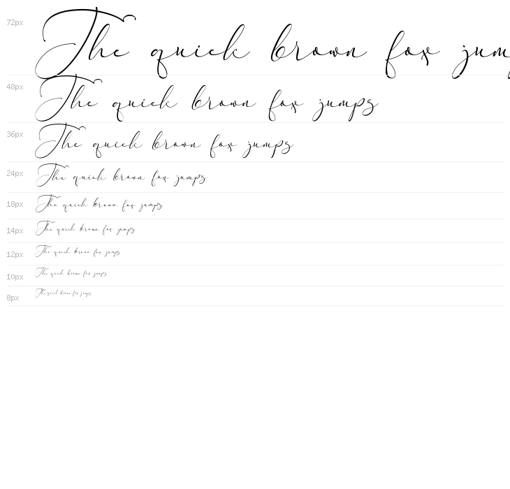 Everything Calligraphy Waterfall