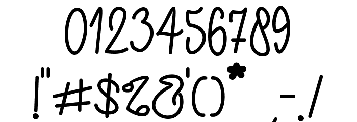 Everything Has Changed Font OTHER CHARS