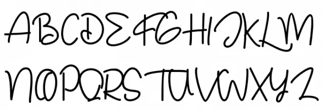 Everything Has Changed Шрифта ВЕРХНИЙ