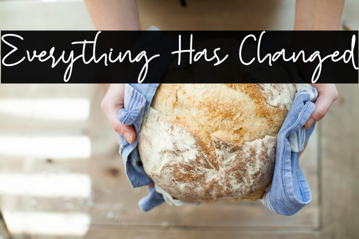 Everything Has Changed Example 2