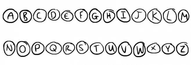 Everything Unique Schriftart Groß