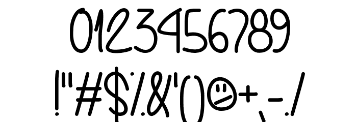 Everything You Want Font OTHER CHARS
