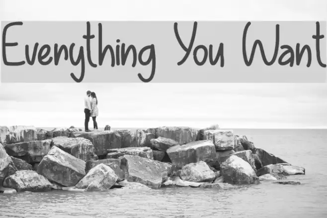 Everything You Want Example 2
