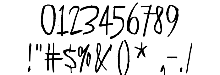 Everything experience Font OTHER CHARS