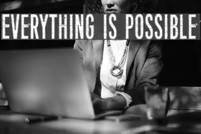 Everything is possible Example 1