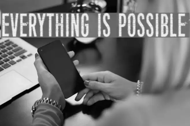 Everything is possible Example 3