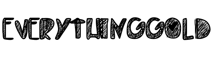 EverythingGold Font