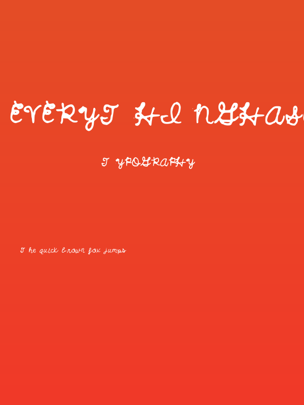 EverythingHasChanged Poster