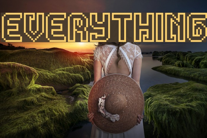 Everything Шрифта examples