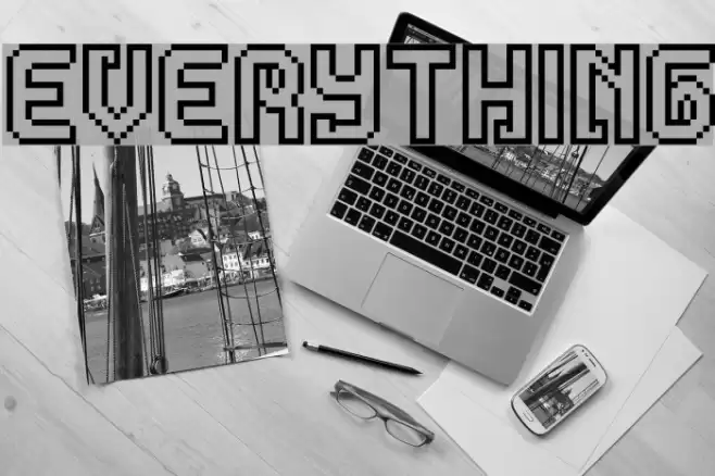 Everything フォント examples