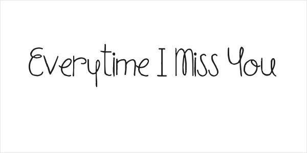 Everytime I Miss You Logo