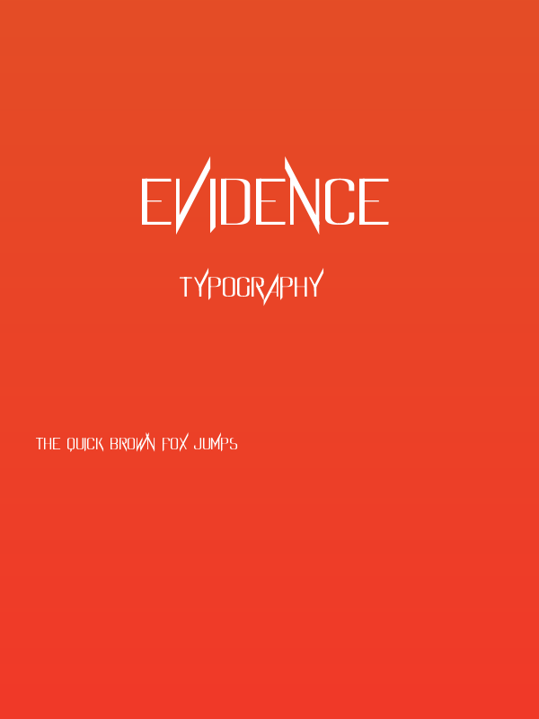 Evidence Poster